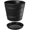 KADAX Blumentopf mit Untersetzer "Pula", Blumenkübel aus Produktbild-Vorschau 4