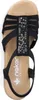 Rieker Keilsandaletten Damen 31373730393531 Schwarz 39 EU Produktbild-Vorschau 45