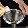 Edelstahl Trichter groß, Ø 14 cm, breiter Einlass, Produktbild-Vorschau 6