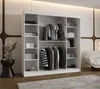 Kleiderschrank 200 cm BEREN mit Spiegel - Kaschmir Produktbild-Vorschau 2