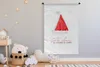 MuchoWow® Wandteppich Wandbehang Winter - Rot - Produktbild-Vorschau 3