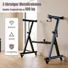 COSTWAY Keyboardständer mit Rollen & Metallrahmen, Produktbild-Vorschau 4