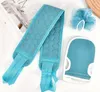 GKA 3 teiliges Dusch Peeling Set mit Rückenschrubber Luffa Produktbild-Vorschau 3