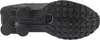 The image shows the bottom view of a black Nike Shox R4 sneaker. Produktbild-Vorschau