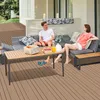 Aopunly WPC 6x dřevěné terasové dlaždice á 60 x 30 x 2,2 Náhled obrázku produktu 6