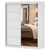 Schwebetürenschrank Kleiderschrank Bono 05, 160 cm, Produktbild-Vorschau 2