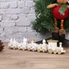 Drewniany zestaw zabawek Mini Train Model Dekoracja Dzieci Podgląd zdjęcia produktu 3