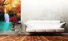 Fototapete - Deep Forest Waterfall 150x250cm - Vliestapete Produktbild-Vorschau 2