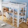 Lit mezzanine avec bureau 90 x 200 cm – Lit superposé et Voir les images du produit 3