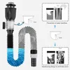 Siphon Waschbecken Abflussrohr, Syphon Badezimmer Produktbild-Vorschau 8