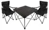 3teiliges Campingmöbel Set Campingtisch Campingstuhl Produktbild-Vorschau 1