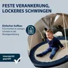 Hangstoel Lounge 110 (blauw/beige) Productafbeelding-voorbeeld 4