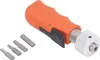 Civil Plug Spinner Edelstahl Gummi Schnellzylinder Produktbild-Vorschau 4