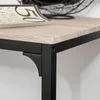 HOMCOM Bartisch Set 3-teilig, Esstisch mit 2 Barhocker, Produktbild-Vorschau 9
