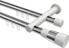 Interdeco Innenlaufstange / Gardinenstange mit Innenlauf Produktbild-Vorschau 1
