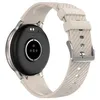 The back of a smartwatch with a beige strap is shown against a white background. Anteprima dell’immagine prodotto