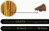 Weidenmatte 180 x 500 cm - Balkon Sichtschutz - Zaun Garten Produktbild-Vorschau 14
