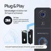 Protectly® Slimme Draadloze Video Deurbel Met Camera - Productafbeelding-voorbeeld 8