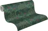 Profhome 390591-GU Blumen Tapete Floral matt grün schwarz Produktbild-Vorschau 2