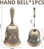 Premium Handglocke für Restaurant-Service - Metall Produktbild-Vorschau 2