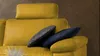 KAWOLA Sofa LOLA Ecksofa Stoff curry mit motorischer Produktbild-Vorschau 4