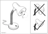 Lampe à poser LB22 flexible blanc BASIC 9229 Voir les images du produit 14
