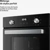 Klarstein Verosteel Four Encastrable 45 cm - 49L, 8 Modes, Voir les images du produit 4