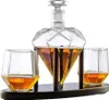 Carafe à décanter + verres en forme de diamant Set Whisky Voir les images du produit 6