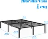 UISEBRT Modern Bettrahmen Metallbett 160x200 cm - Produktbild-Vorschau 7