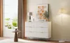 CDGlobal Kommode mit Schubladen, Sideboard Wohnzimmer mit 6 Produktbild-Vorschau 12