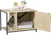 PawHut Katzenschrank für Katzentoilette, Katzenhaus mit Produktbild-Vorschau 1