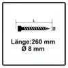SPAX IN.FORCE, 8 x 260 mm, 50 Stück, Vollgewinde, Produktbild-Vorschau 8