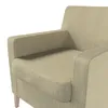 Dekoria Bezug für Karlstad Sessel (hoch), beige-creme, Produktbild-Vorschau 3