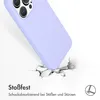 Accezz Liquid Silikoncase iPhone 15 Pro - Violett Produktbild-Vorschau 3