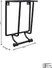 LOFT42 Tissu Toilettenpapierhalter – Zeitungsständer Produktbild-Vorschau 5
