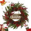 Weihnachtskränze und Winterkränze zum Aufhängen Tür Kränze Produktbild-Vorschau 5