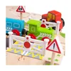 Bigjigs Rail Chemin de fer en bois avec route de campagne Voir les images du produit 9