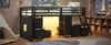 Hoogslaper 90 x 200 cm met 7 stoffen lades, een boekenkast, Productafbeelding-voorbeeld 17