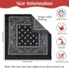 24 Stück Bandana, 12 Farben Halstuch, Kopftuch Rot, Produktbild-Vorschau 2