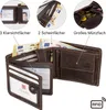 RFID Büffel Echt Leder Geldbörse Portemonnaie Herren mit Produktbild-Vorschau 5