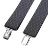DonDon Herren Hosenträger 3,5 cm breit 4 Clips mit braunem Produktbild-Vorschau 5