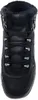 A top-down view of a black high-top sneaker. Produktbild-Vorschau