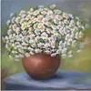 ARTland Glasbild Margeriten Größe: 20x20 cm Produktbild-Vorschau 1