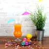 Bunte Eiswürfel in orange, pink, blau, gelb und lila - Kunststoff - wiederverwendbar - 10 Stück Produktbild-Vorschau