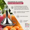 Imbuto Fackelmann Ø 10 cm, utensile da cucina in acciaio Anteprima dell’immagine prodotto 3