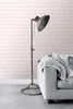 ESTAhome Tapete Zickzack-Motiv Hellrosa und Weiß 53 cm x Produktbild-Vorschau 5