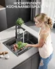 Sofetiy max Spüle 60x45 cm Schwarz, Küchenspüle Anthrazit Produktbild-Vorschau 8