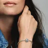 Ciondolo a forma di lucchetto Pandora in argento sterling Anteprima dell’immagine prodotto 9