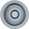 A top-down view of a gray and black circular object, likely a component of a pressure cooker. Produktbild-Vorschau