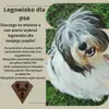 A dog is shown in a grassy area with text overlayed on the left side of the image. Náhľad obrázku produktu